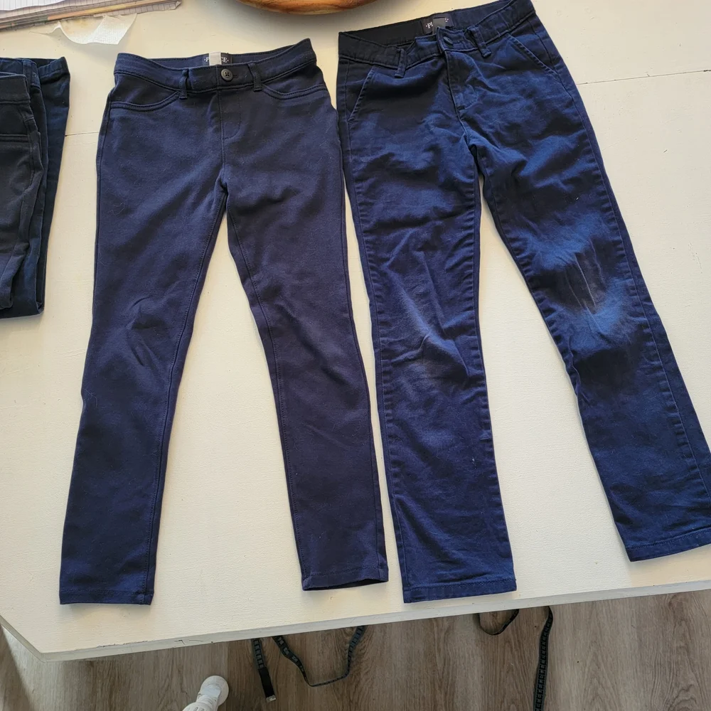 The Children's Place School Uniform Pants Bundle (2 Pairs) Size 8